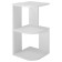 Carcainer -mounted and hinged shelf Leo No. 3, 250x250x550, white