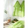 A set of towels of kitchen summer modes, size 45x60 cm, green color