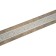 Bar for the cornice "grace", height 7 cm, length 25 m, color gold, marble white