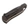 Singer folding knife with a clip, 133 mm, hilt: stainless steel, gift boxing