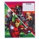 Notebook in a line of 24 sheets, 5 types of mix, cover covering cardboard, avengers