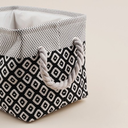 Box for storing things SL Home, 31 × 22 × 22.5 cm, white color-3