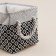 Box for storing things SL Home, 31 × 22 × 22.5 cm, white color