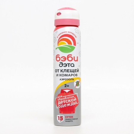 Aerosol from ticks and mosquitoes Baby Data, children's, 100 ml