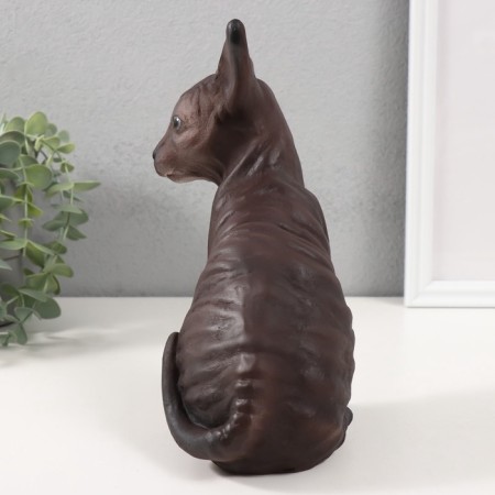 Figure "Kitten Sphinx" 22 x 10 x 21 cm.-3