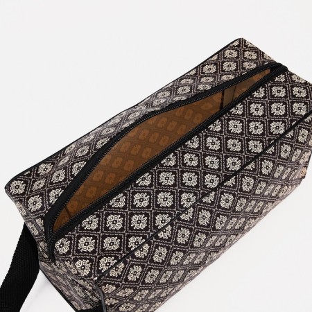 Lightning cosmetic bag, brown color-2