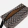 Lightning cosmetic bag, brown color