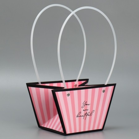 Package for flowers "Tenderness", 20 x 12 x 20 cm-1