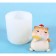 Mold Silicon 3D "Cat with a fan" 5.2x5.2x5 cm