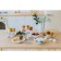 Dish for desserts "Bunny", d = 20.5 cm, white color