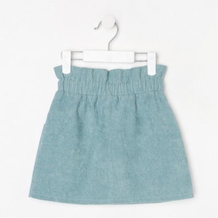 Children's skirt KAFTAN "Velvet", p. 30 (98-104), gray-blue-9