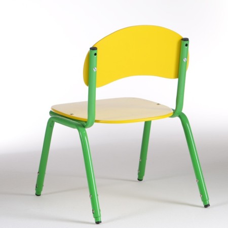 Children's stool stacked Sema Gr.1-3, yellow/green-2