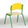 Children's stool stacked Sema Gr.1-3, yellow/green