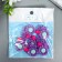 Decor for creativity plastic "Chamomile, rose and God's cow" purple 3.1x3.6 cm