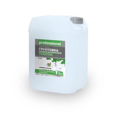 A primer of deep penetration "Ultra", universal with an antiseptic, 5 liters