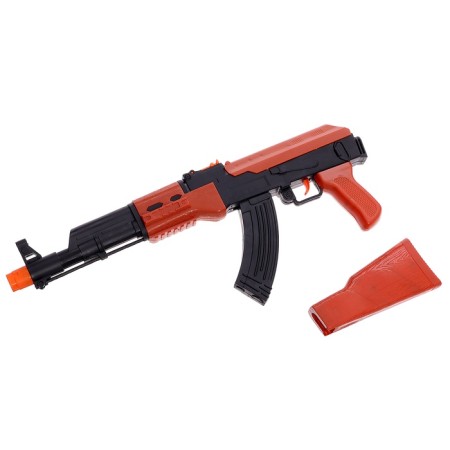 AK-47 automatic machine, shoots with suction cups and balls-11