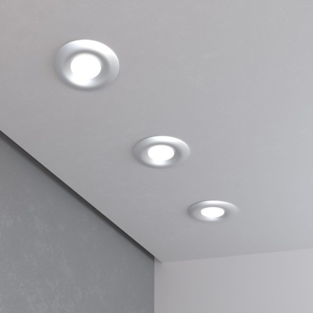 Lumina -Into -built Elektrostandard, Belt, 96x96x25 mm, GU10, silver color-1