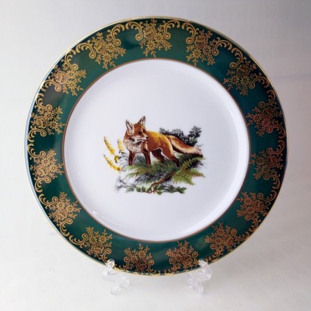 Plate plate Cmielow Astra "Green Hunt", D = 19 cm