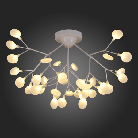 Ceiling EVOLUCE lamp. Sle250102-36. Avola. 36x3 W, G4, 4000K, 80x80x40 cm, white color-2