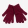 Single children's gloves, eggplant color, size 16 (9-12 years old)