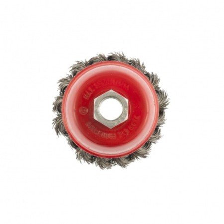Matrix Ushm brush, d = 65 mm, M14, cup, twisted wire 0.35 mm-1