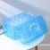 Organizer for storage is plastic, 3 tiers, 30 cells, 32 × 18 × 24 cm, blue color