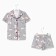 Female pajamas (shirt and shorts) kaftan "flowers" size 44-46
