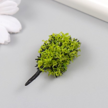 Artificial plant for creativity plastic "Light green tree" 4 cm-1