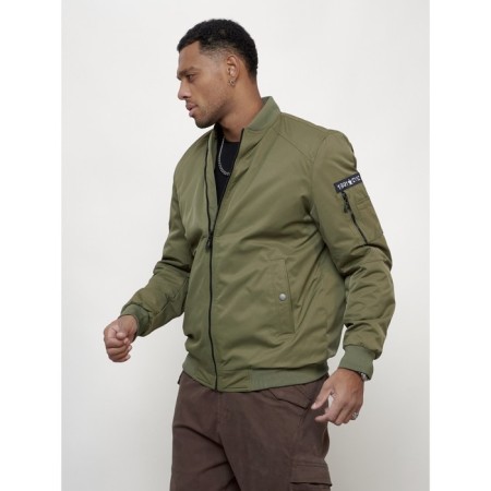 Male bomber, size 48, khaki color-5