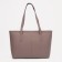 Zipper bag with lightning, dark beige color