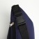 Lightning waist bag, 3 outer pockets, blue color