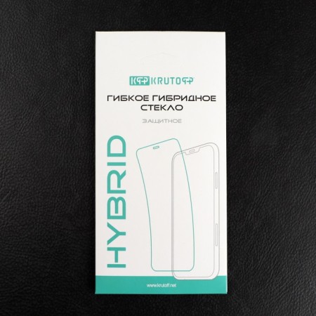 Krutoff protective glass, for Tecno Camon 19, hybrid, full glue-5