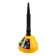 Plastic funnel Denzel, 160 mm with a metal sieve and a flexible tip