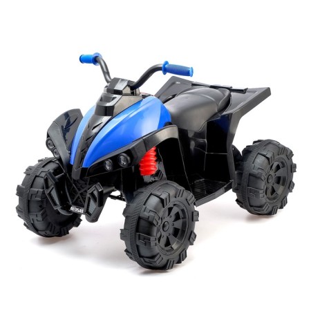 Electric car "ATV", 2 engines, blue color