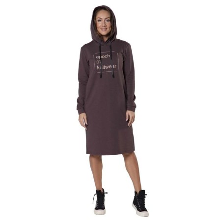 A dress from a footer, size 52, brown color-1