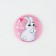 Sunset magnet "You are a miracle", diam. 5 cm