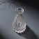 Diffusor for Essential oils "Lotus" 50 ml transparent 5x5x10.5 cm