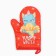 Set of Gift shade Winter: mittens-output, silicone blade