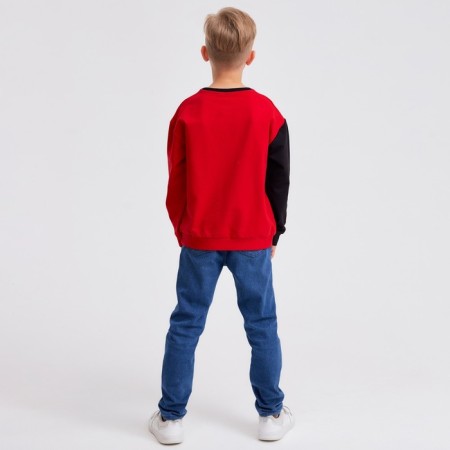 Jumper for the boy Minaku: Casual Collection Kids red color, height 152-2