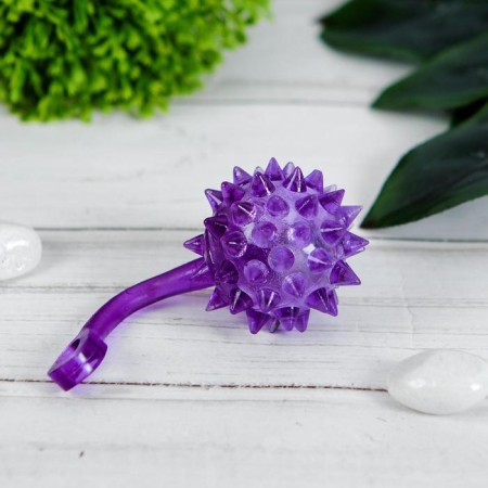 Ball "Hedgehog", light, 4.5 cm, Mix color-1