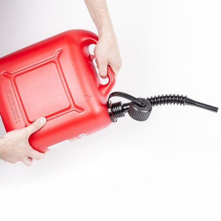 Plastic canister Autoprofi, for fuel and lubricants, a removable nozzle, 20 liters-3