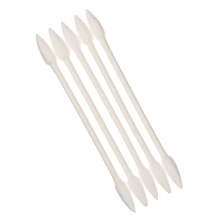 Cotton sticks, package 100 pcs., Tip - sharp, cotton/paper (stick)-4