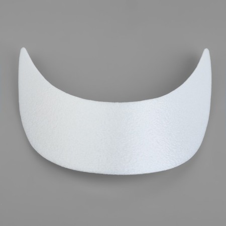 KEPK visor 5 × 17.5 × 5.5 cm, white color-2