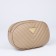Women's Barry Bag with a sequent 20x13x6 cm, beige color