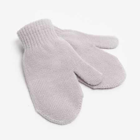 Mitten children's single -layer minku "plain", col. Gray, rr 15 (6-8 years)-2