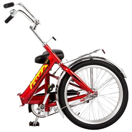 Folding bicycle 20 "Foxx Shift, Red-2