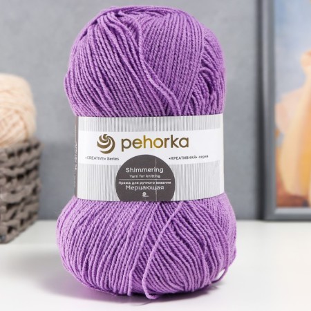 The yarn "flickering" 96% acrylic high-volume, 4% metabolit 430m/100g (178-sv. Syrenne)