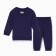 Kit (sweatshirt, trousers) children's minku dark blue color, height 68-74 cm