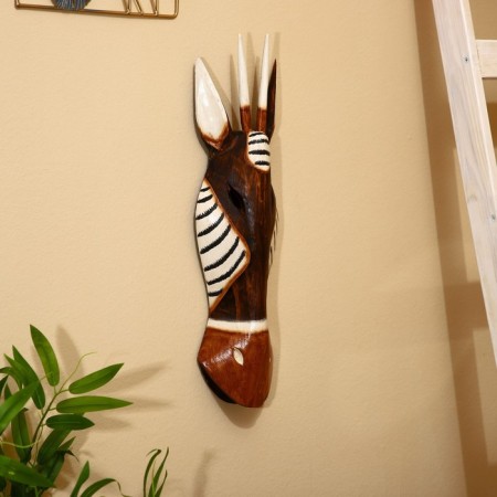 Mask "Zebra" Albezia 55 cm-2