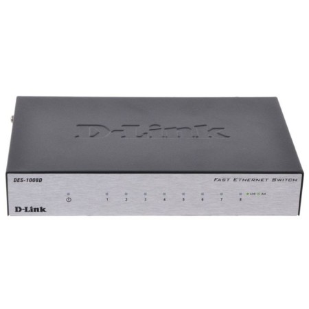 D-Link Des-1008D/L2B switch Unguided desktop 8x10/100base-TX-1